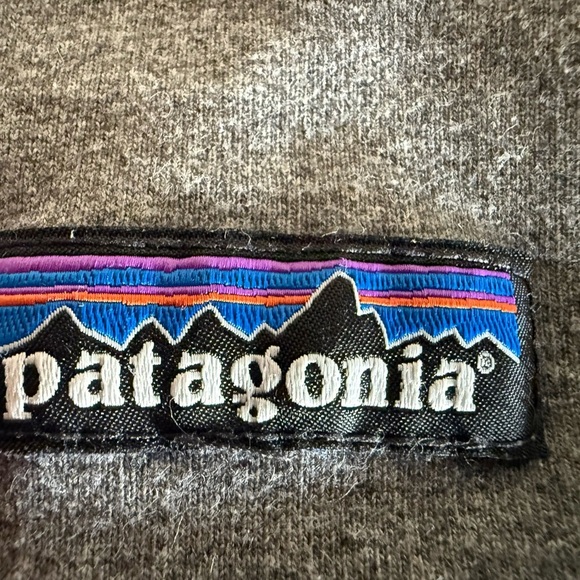 Patagonia Uprisal Crew Sweatshirt M | Gray Recycled Cotton Fleece Pullover - Picture 2 of 9